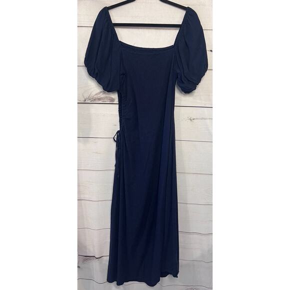 Petal + Pup Navy Maxi Dress Cut Out Size XL Fun Flirty - Picture 3 of 6